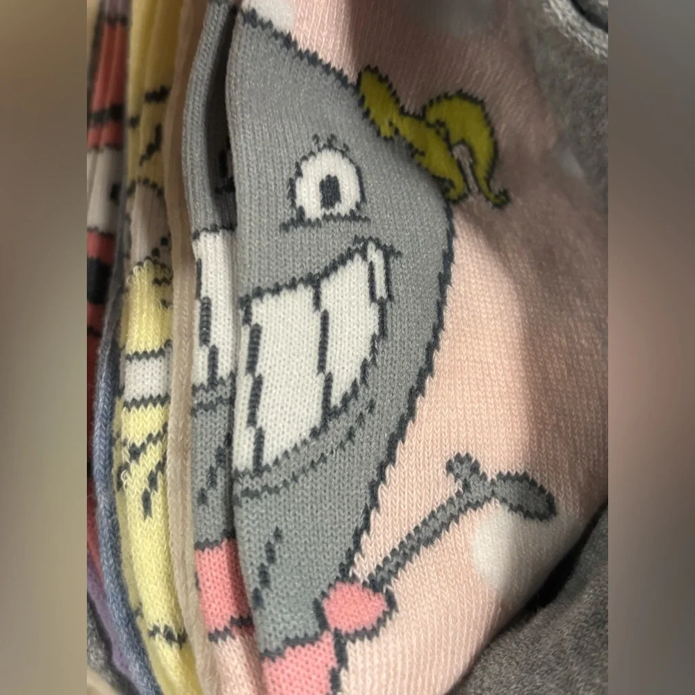 SpongeBob SquarePants 9 Pack No Show Socks
